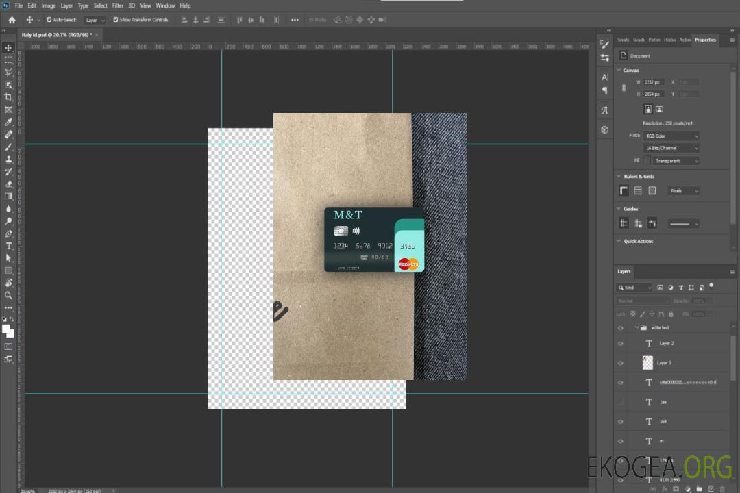 USA M&T Bank mastercard photolook recto template